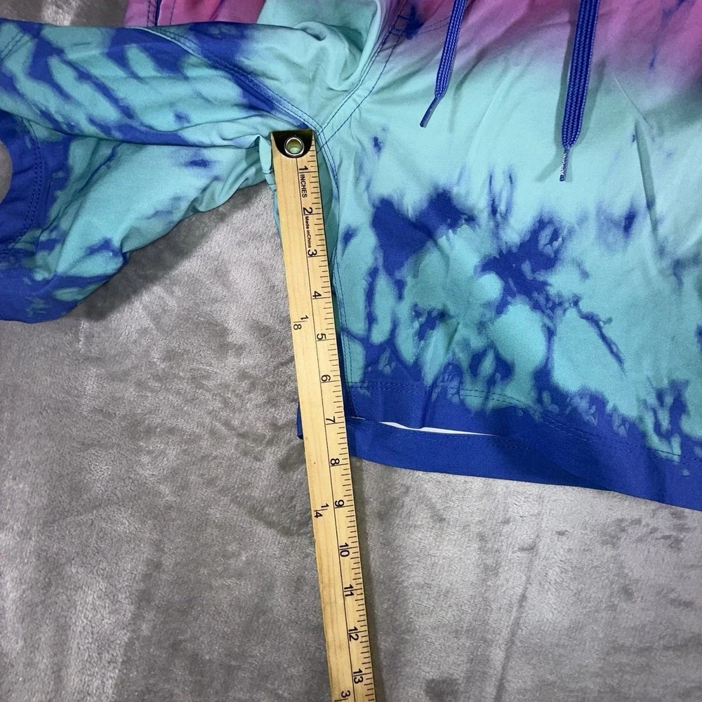 Hurley Boys Board Shorts Size Small‎ 26 Multicolor Gradient Palms Surfer Beach